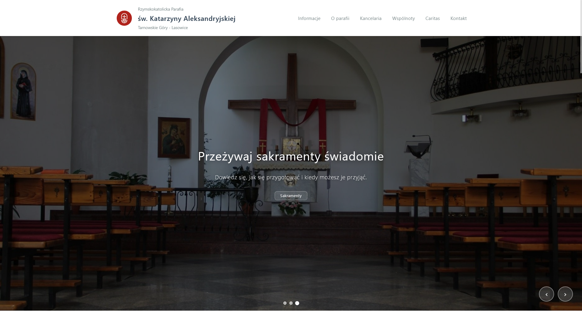 Parafia Pw. Św. Katarzyny - strona internetowa